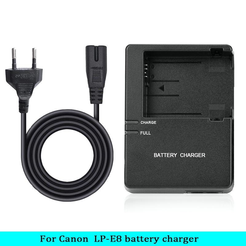 LC-E8 Battery Charger for Canon LP-E8 - Compatible with EOS 600D 650D 700D 550D,Rebel T2i,T3i,T4i,T5i; Kiss X4, X5, X6i Camera