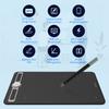 BOSTO T1060 10 x 6 İnç Dijital Sanat Grafik Çizim Tableti Pilsiz Kalem 10 Kalem Ucu 8192 Seviye Basınç 8