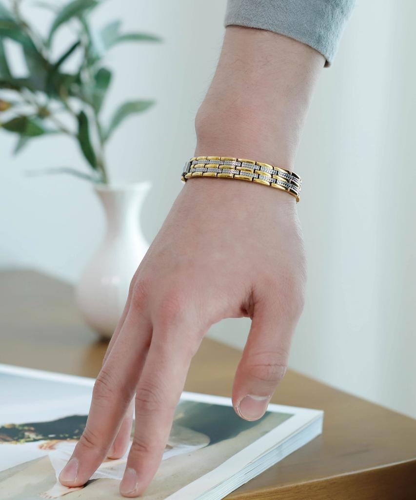Sabona London 326 Executive Regal Duet Magnetic Bracelet