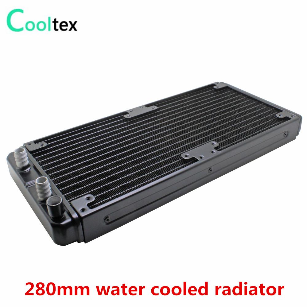 %100 yeni 80/90/120/240/280mm su soğutma radyatörü soğutuculu bilgisayar CPU endüstriyel Lazer Isı Değiştirici soğutucu