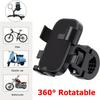 Motorcycle Mobile Phone Holder Handlebar Stand 360° Rotatable Adjustable Bike Phone Mount Navigation Stand