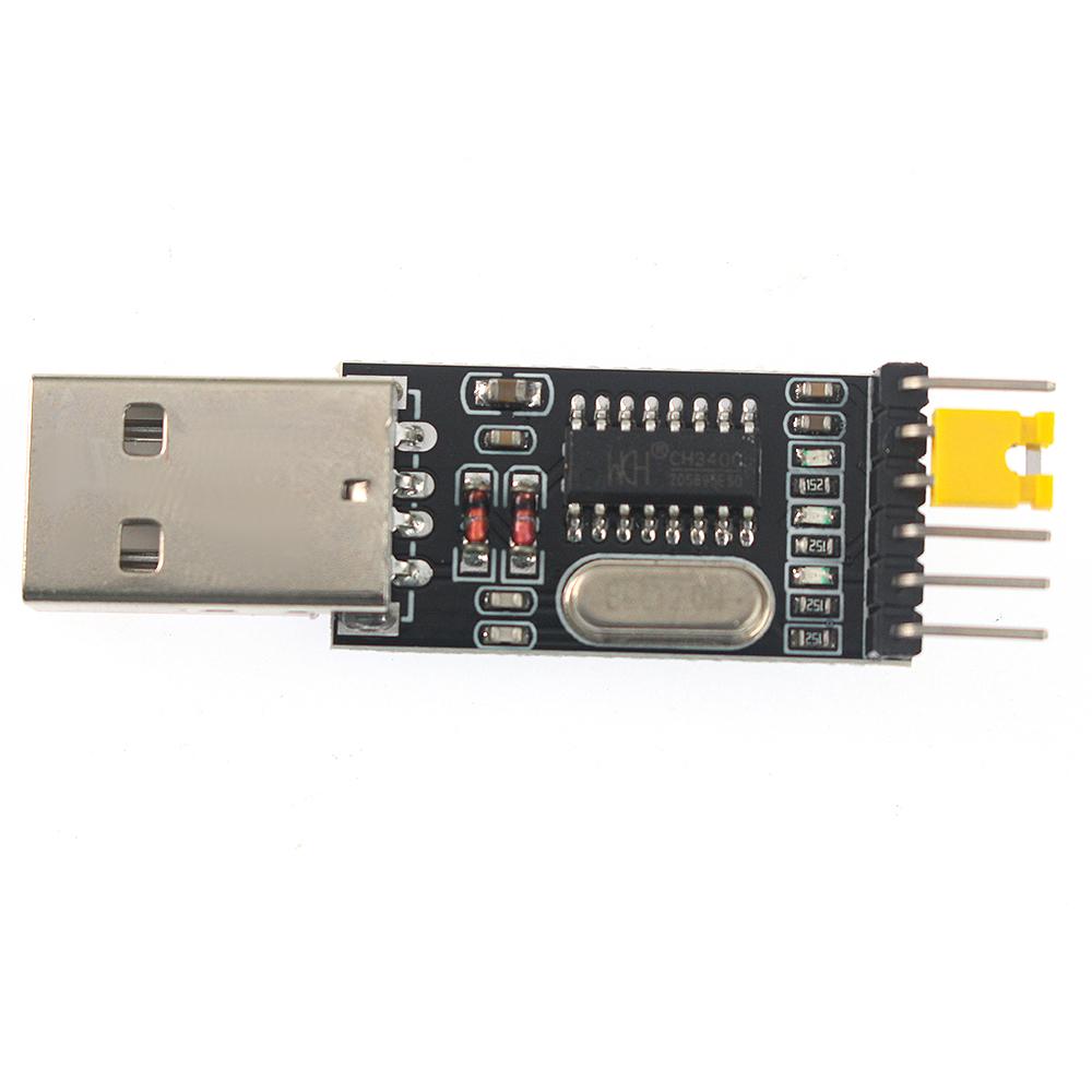1PCS CH340G CH340 USB To TTL Converter UART Module 3.3V 5V Switch Type-C Male/female STC Microcontroller Board USB To Serial