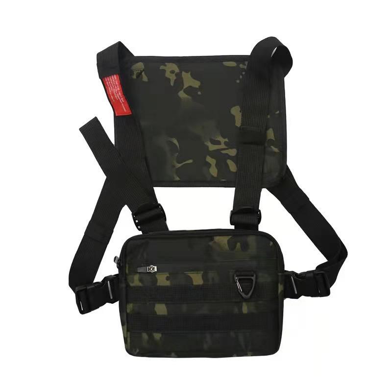 TS JYL laptop bag,Tactical Backpack Outdoor Multi-Function Chest Bag Wearproof Hiking Pack