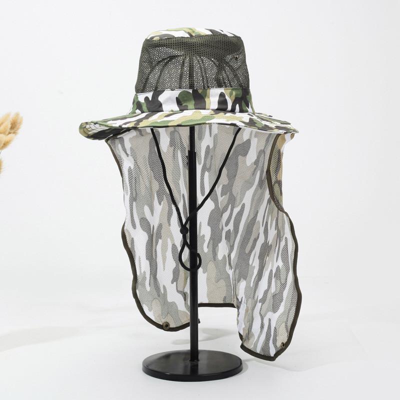 Fishing Hat With Neck Guard Summer Outdoor Activities Sunscreen Hat