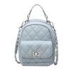 Bag Women's Fashion Trend Backpack 2025 Summer New Niche Simple Casual Rhombus Women's Bag