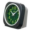 Seiko Clock Alarm Automatic Resin Visible At Black 115 X 115 X 79 KR519K Clock, Illumination, Analog, Light-Gathering Dial, Night, Metallic, Mm,