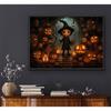 Classic Horror Halloween Pumpkin Skull Dark Academy Fashion Retro Poster Canvas Paintings Wall Art Pictures Home Decor