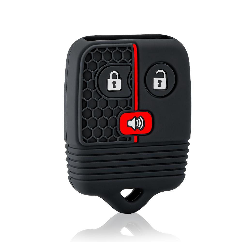 Silicone Shell Fob Key Fob Case Cover For Ford Focus Ranger Explorer Freestye F150 F250 E150 Econoline Lincoln Mercury