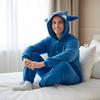 Piżama Onesie Kigurumi Kostium Pokemon Niebieski Gengar Xl: 175 - 185Cm