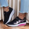 Women's Outdoor Spring Summer Platform Single Sport Shoes Casual Shoes Breathable Mesh Inner Synthetic Uppers PU Insoles
