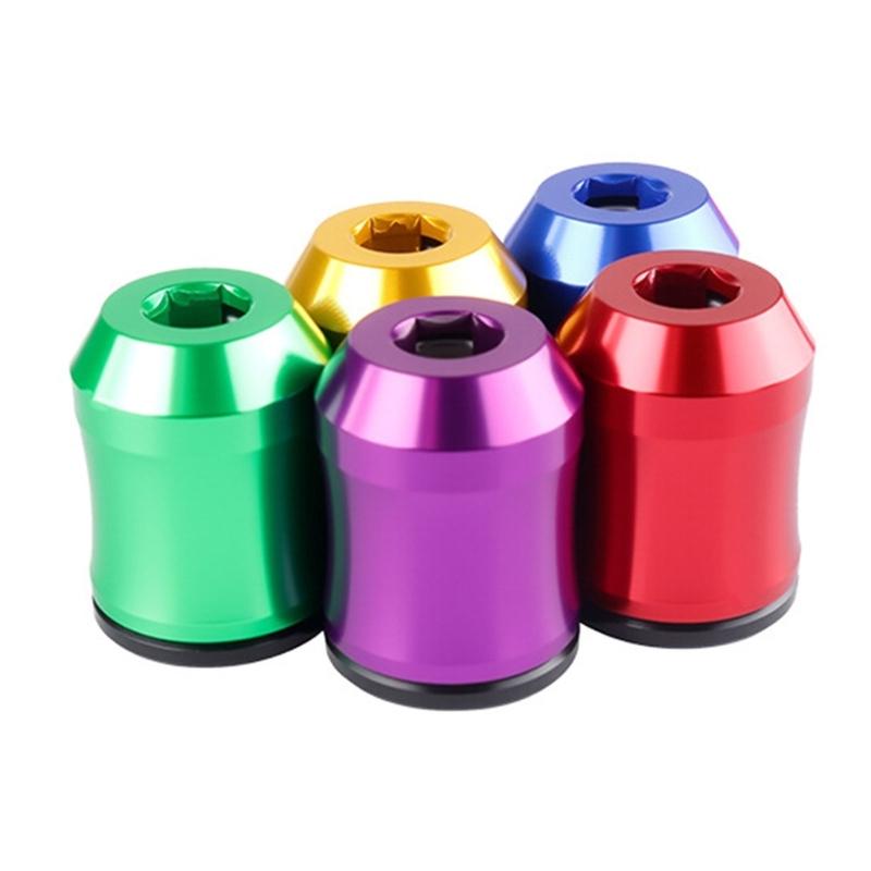 Solid Aluminum Magnetic Bit Holders with Quick Demagnetization Suitable with Most Driver Tool Enhancing Grip Design