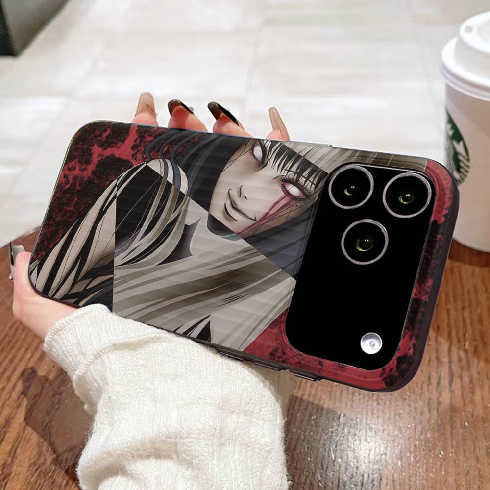 Junji Itos Tomies For IPhone 17 16 15 14 Plus 13 12 11 Pro Max With Shockproof Protective Phone Cover