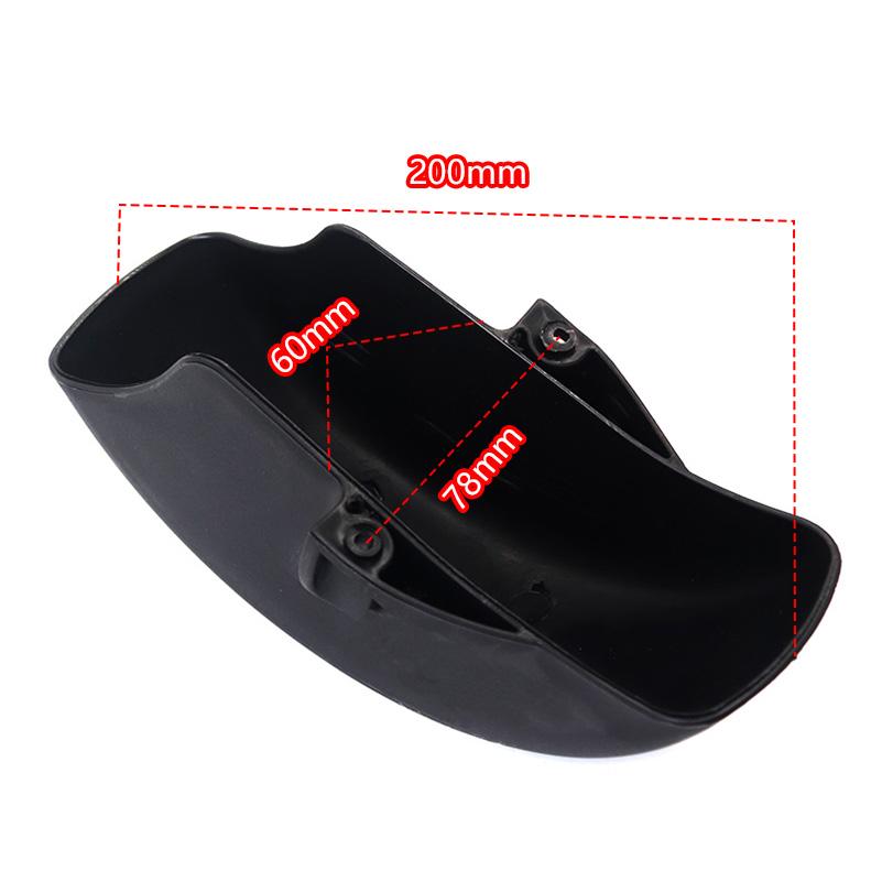 8 Inch Electric Scooter Front Wheel Plastic Fender Waterproof Replaceable Baffle Universal Parts 1pcs