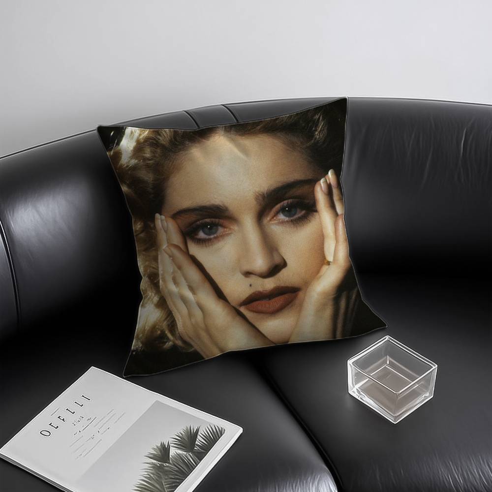 

Singer M-madonna Pillow Case Anti-dustmite Invisible zipper Sofa Bed 12x12Inch