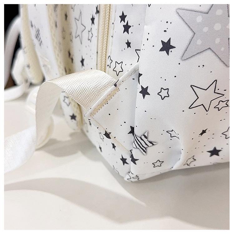 Hochwertiger, leichter, bonbonfarbener Outdoor-Rucksack - Großes Fassungsvermögen, niedliches Stern-Design