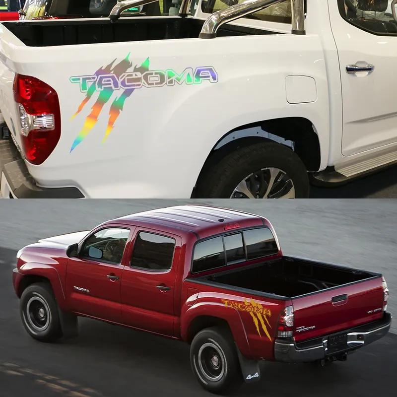 Car Body Side Sticker For Toyota Tacoma SR5 TRD Parts Pickup Truck Bed Graphics Claw Styling Decor Decal Auto Tuning Accessories