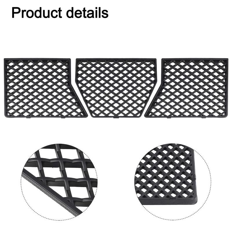 Kit Rete Griglia Paraurti Anteriore Auto 3 Pezzi Progettato Per Integrazione Senza Soluzioni di Continuità e Flusso d'Aria Migliorato Per Parte Auto BMW G87 M2 -2025