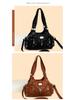 Borsa a tracolla e tote in morbida pelle lavata da donna - Multifunzionale, Casual, alla moda, in PU
