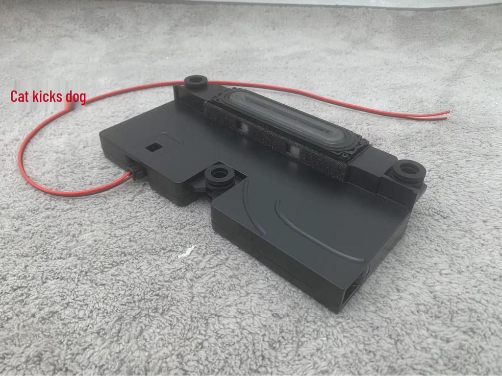 Devialet 2.1 Surround System: Full-Range Passive Speakers, Subwoofer, Satellite, Left & Right Speakers with Amplifier.