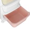 Springos® Meuble de rangement pour enfants à roulettes 5 tiroirs