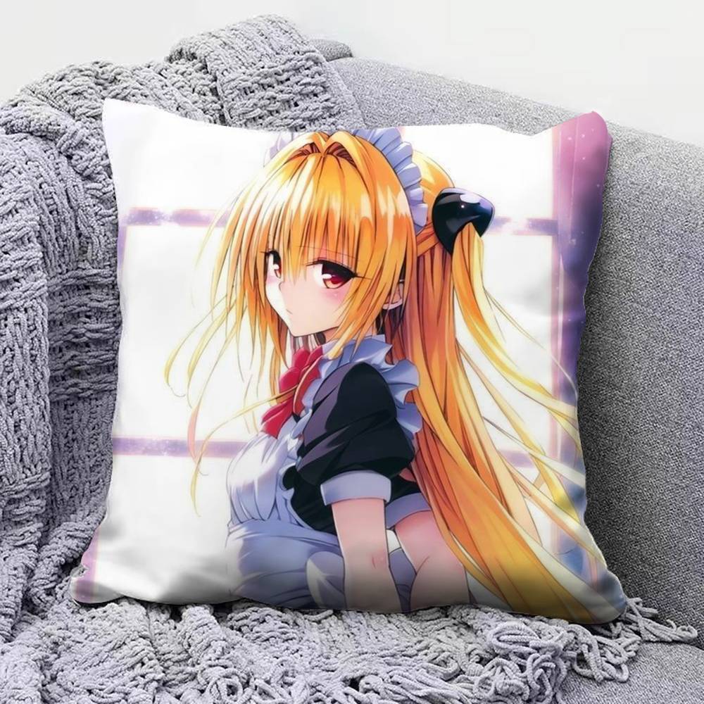 To LOVE RU lala Momo Yami Pillow Covers Home Sofa Cushion Covers and Aecorative Custom