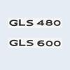 New Chrome Black Letters GLS480 GLS600 V12 Emblem for Mercedes-Benz GLS Class Car Fender Trunk Rear X167 Logo Sticker EZ5