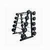 Conjunto de Halteres Fixos Revestidos de Borracha BOSHILI