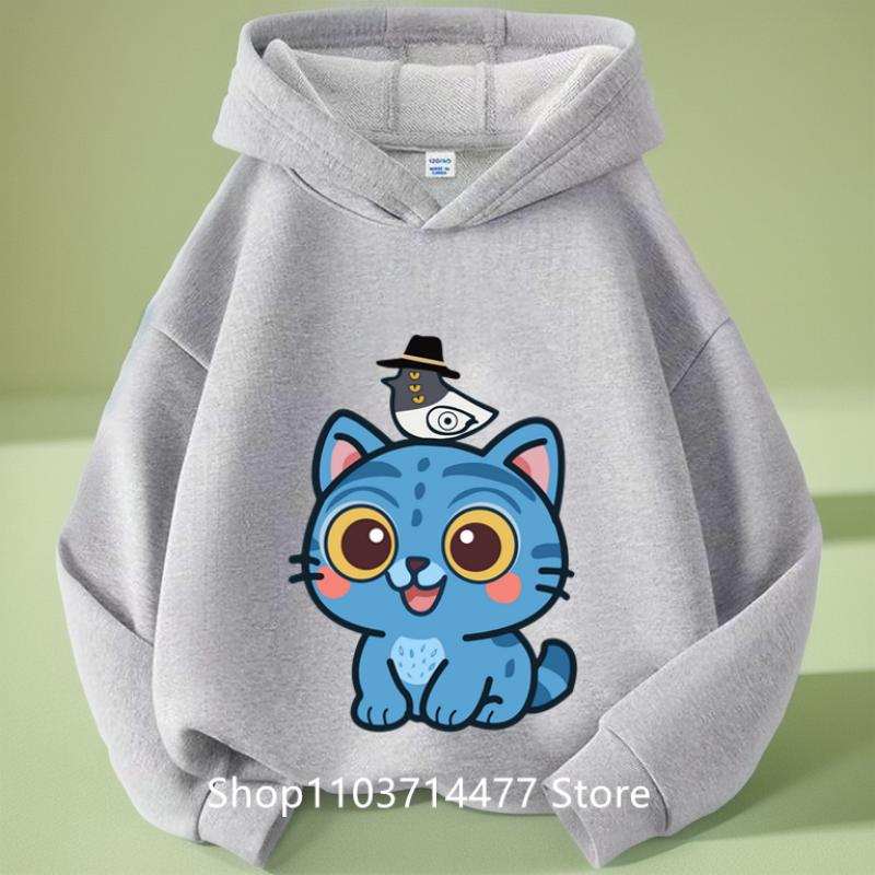 KPop Demon Hunters Huntrix Boys Hoodies Girl Fashion Hoodie Children Casual Pullovers Sweaters Long Sleeves Kids Autumn Clothes