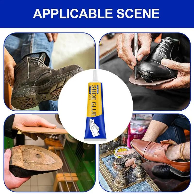 Schuhkleber Sohlenreparatur Reparaturkleber 60ml Robuster flexibler Sofort-Wasserdichter Schnelltrocknender Schuhkleber Reparaturkleber Wanderschuhe