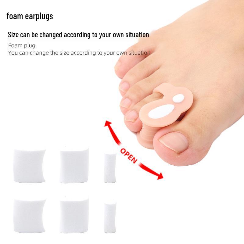 Adjustable Silicone Toe Separator for Bunion Correction