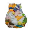 Housse de Chaise de Rangement pour Peluches d'Enfants Transparente Pouf avec Fermeture Éclair Imperméable Grande Capacité Sacs de Rangement pour Poupées