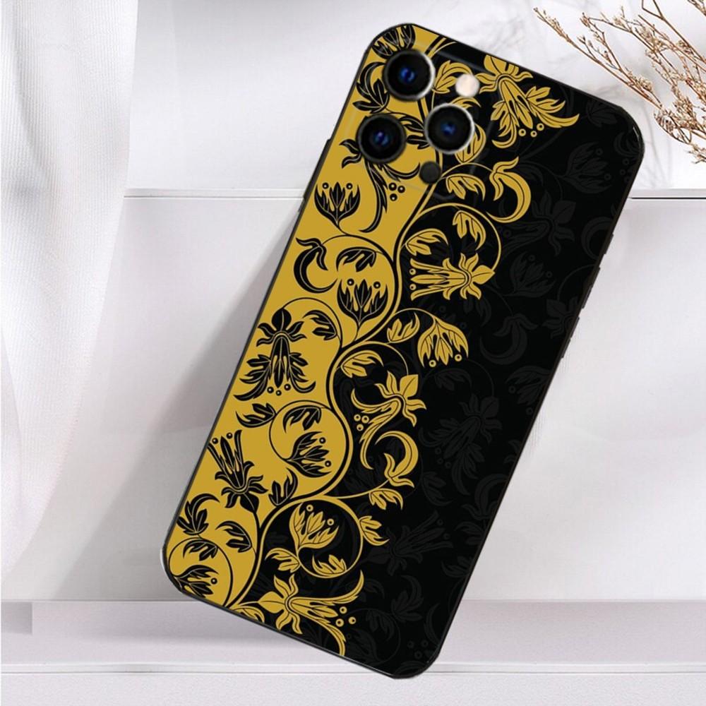 Maori Tribal Polynesia Phone Case For iPhone 16,15,14,13,12,11 Plus,Pro Max,XS,X,XR,SE,Mini,8,7 Soft Silicone Black Cover
