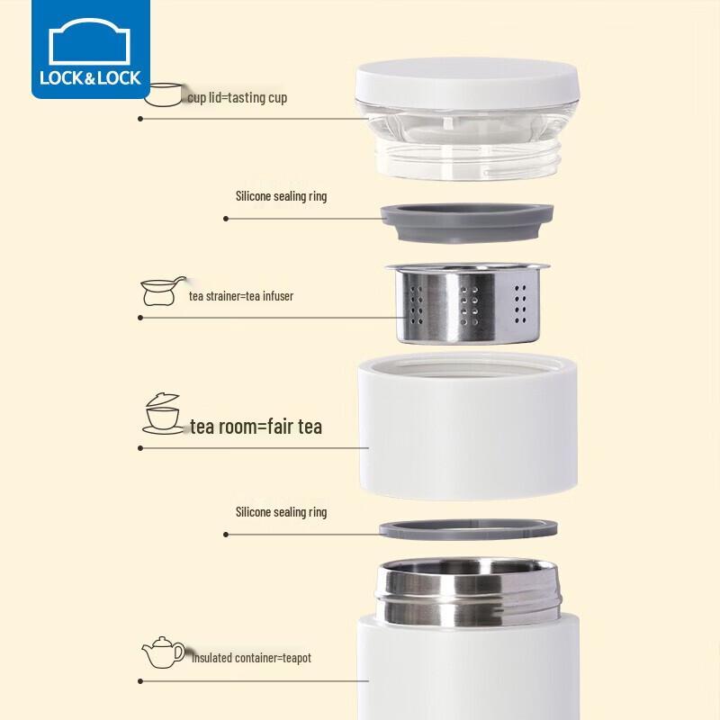 LOCK&LOCK Tea Infuser Thermal Mug
