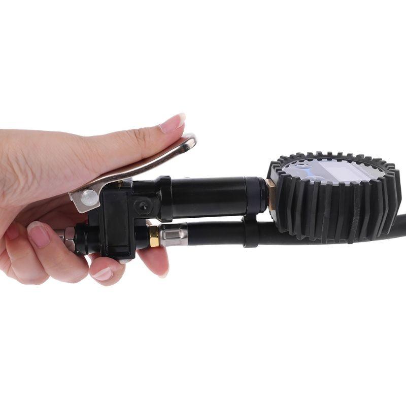 Umflator digital pentru anvelope cu manometru 200 PSI Mandrină de aer pentru camion/mașină/bicicletă