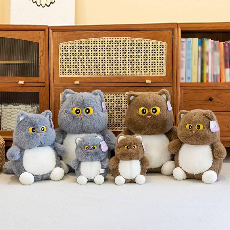 Plush Stuffed Cat Toys Animal Dolls Couple Room Decoration Kids Gifts Festival