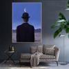 Surreal Style Man And Apple Woman Home Wall Art Canvas Painting Abstract Art Poster Prints Pictures Living Room Decor Mural Gift