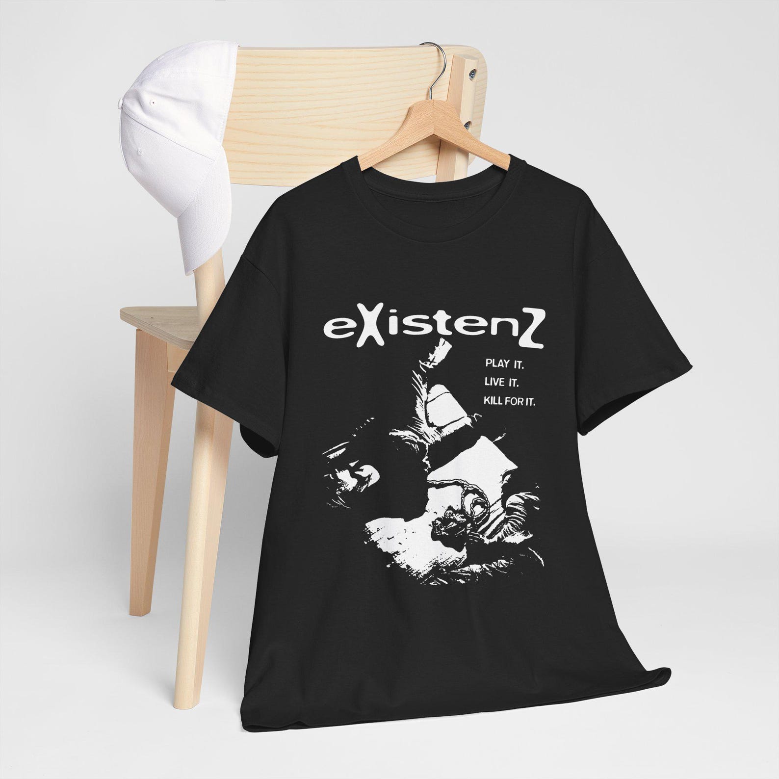 Organic Cyberpunk Shirt Surreal Sci-Fi Horror Tee 2XL