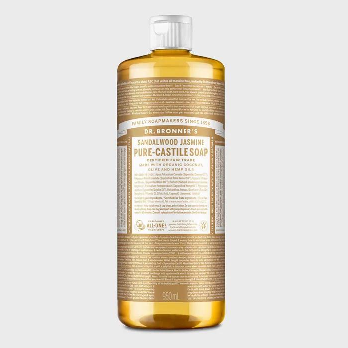 [Face & Body Cleanser]_Sandalwood Jasmine Pure Castile Soap 950ml