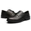 Placck Safety Business Work Genuine Size Men's Shoes, Shoes, Non-Slip Shoes, Leather, Wingtip, 26.5cm