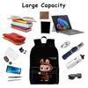 Backpack, with Multiple Organizational Compartments, Fits 15.6 Inch Notebook, for Travel, Teen, Business Work P3466