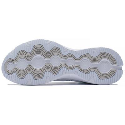 Li Ning YueYing 1.0 Fabric Cushioning Slip Resistant Abrasion Resistant Low Top Running Shoes Men's White ARHS027-1