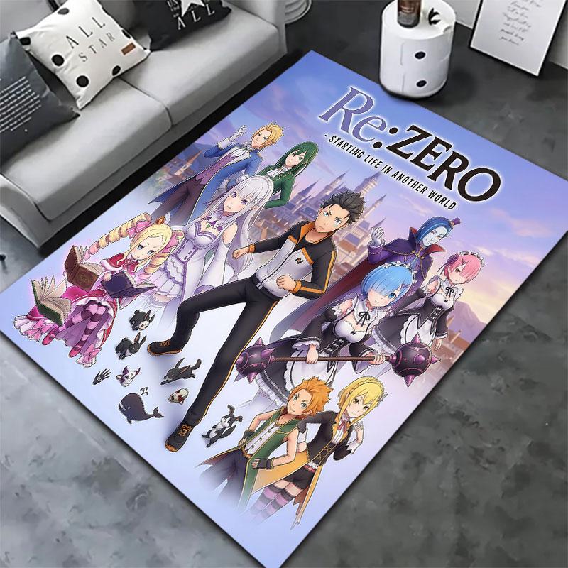 Re Zero Carpet Rug For Living Room Bedroom Home Sofa Decoration Kids Play Nonslip Floor Mat