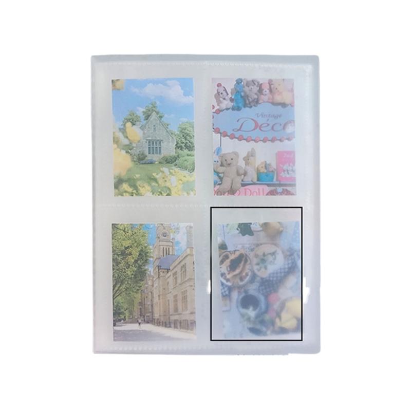 84/80/160 Pocket Card Organiser Photo Album 3Inch Photocard Organiser Card Album for 3Inch Picture Photo Card Game Card