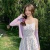 MIXMAX Casual Versatile Temperament Fashionable Age Reducing and Slimming Dress Two-Piece Set