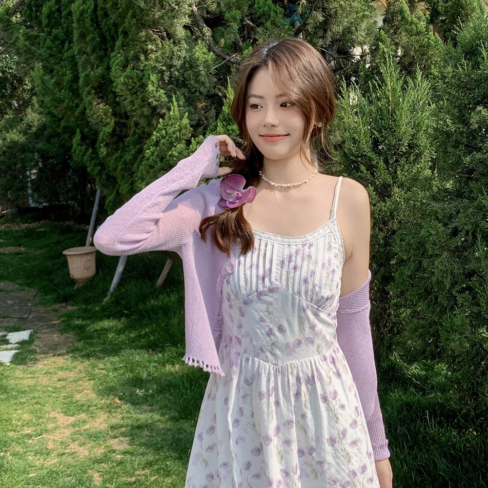 MIXMAX Casual Versatile Temperament Fashionable Age Reducing and Slimming Dress Two-Piece Set