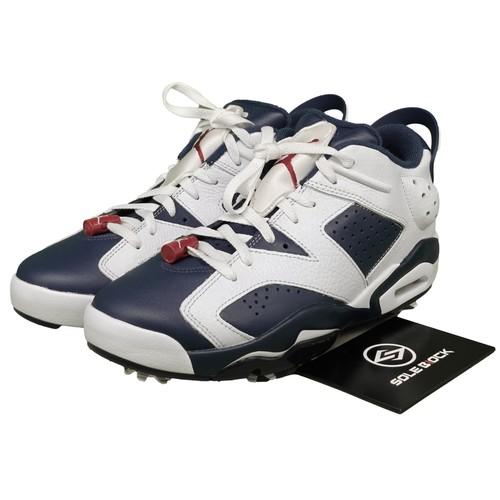 Air Jordan 6 Retro Golf Low Olympic - DV1376-101 EU 40.5 синий