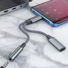 Hochgeschwindigkeits 60W Fähigkeit Power Delivery USB C zu 3,5mm Kopfhörer- und Ladeadapter Geeignet für Musik Pendeln Reisen