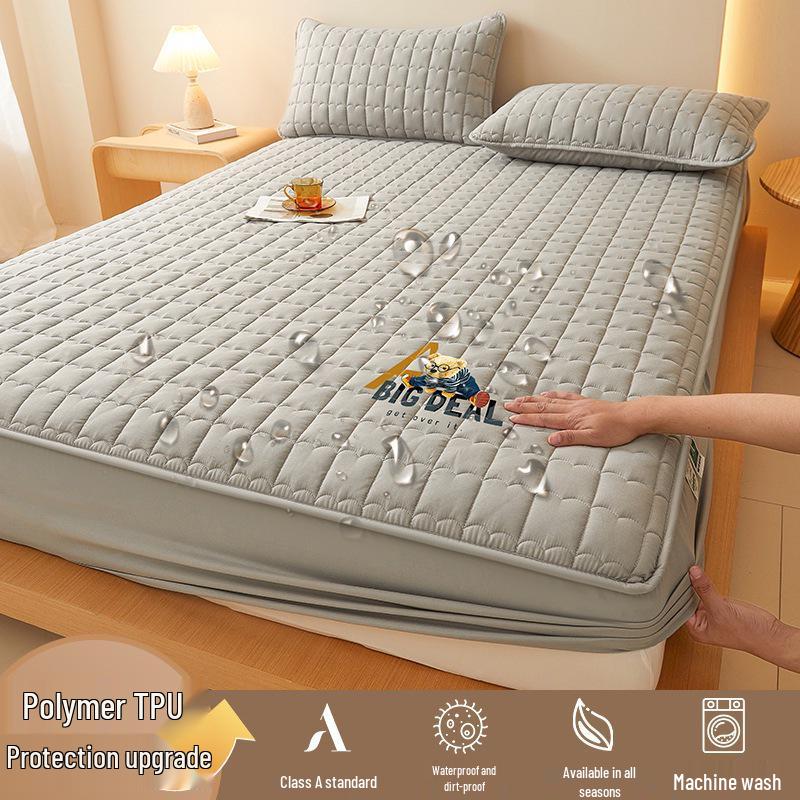 Quilted Waterproof Mattress Protector for Mother & Baby - 2025 New Style