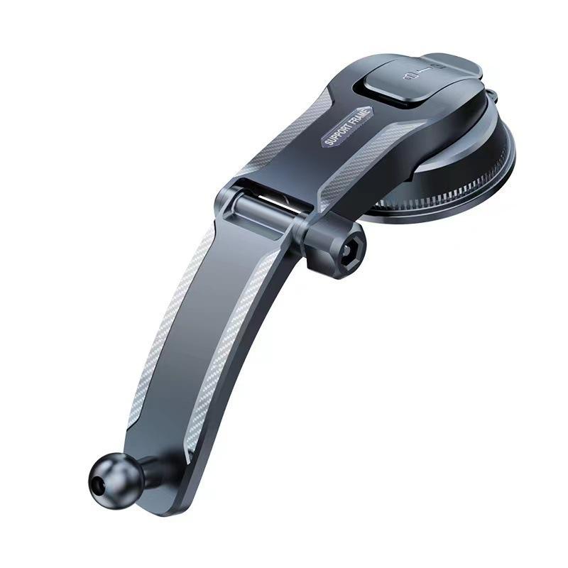 

Waterfall Car Phone Holder: Adjustable, Rotating Suction Cup Mount for Windshield and Navigation