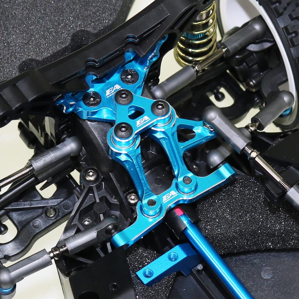 AL Steering Crank Set with Bottom Bracket: Tamiya XV-02 [#XV-02-08] [Eagle Model]